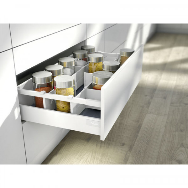Ящик TANDEMBOX antaro (высота B 160, глубина 400 мм), крепление inserta, белый