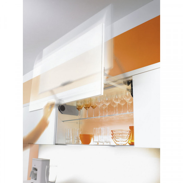 Вертикальный подъемный механизм AVENTOS HL 29/38, для тонких фасадов, белый