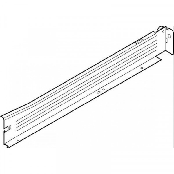 METABOX, Царга N, 54/450 мм, 25 кг, серая, прав. METABOX, Царга N, 54/450 мм, 25 кг, серая, прав.