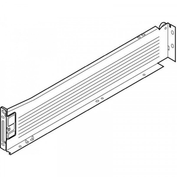 METABOX, Царга М, 86/270 мм, 25 кг, серая, лев. METABOX, Царга М, 86/270 мм, 25 кг, серая, лев.