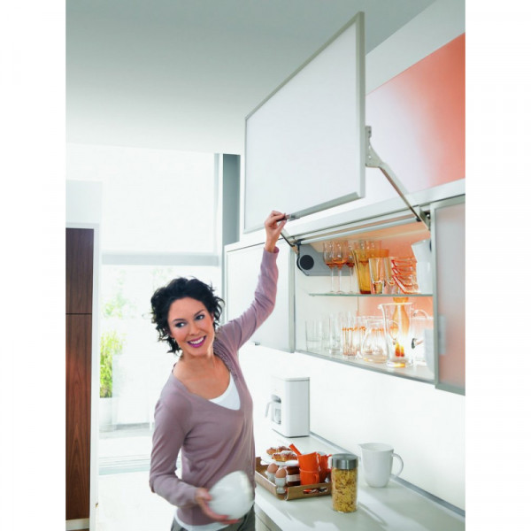 Вертикальный подъемный механизм AVENTOS HL 21/35 с узкой алюминиевой рамкой, сер. Вертикальный подъемный механизм AVENTOS HL 21/35 с узкой алюминиевой рамкой, сер.