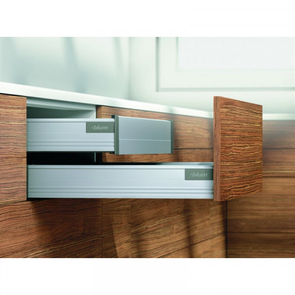 Внутренний ящик TANDEMBOX plus (высота М 96, глубина 450 мм), серый