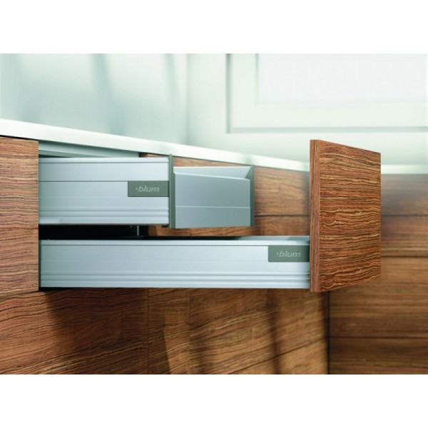 Внутренний ящик TANDEMBOX plus (высота К 128, глубина 400 мм), серый